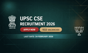 UPSC CSE Online Form 2026