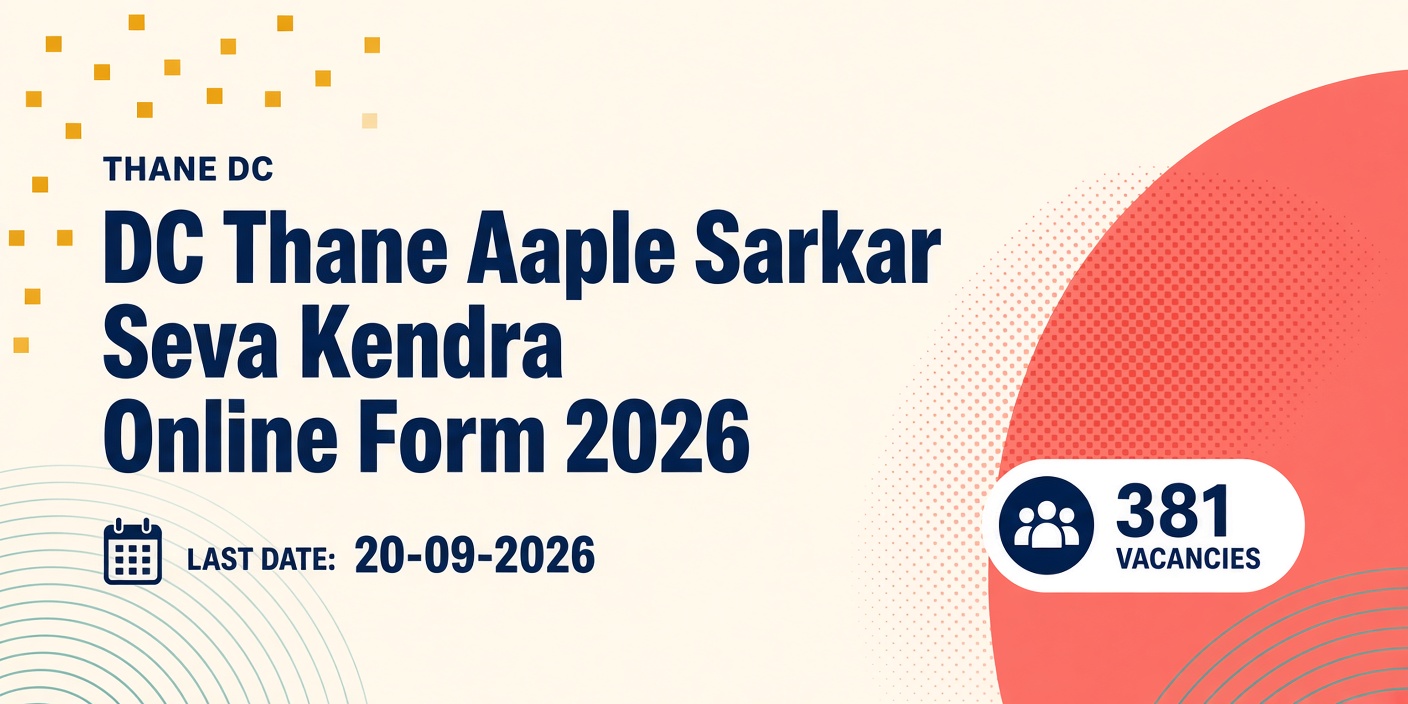 DC Thane Aaple Sarkar Seva Kendra Online Form