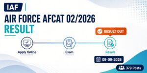 Indian Air Force AFCAT 02/2026 Result