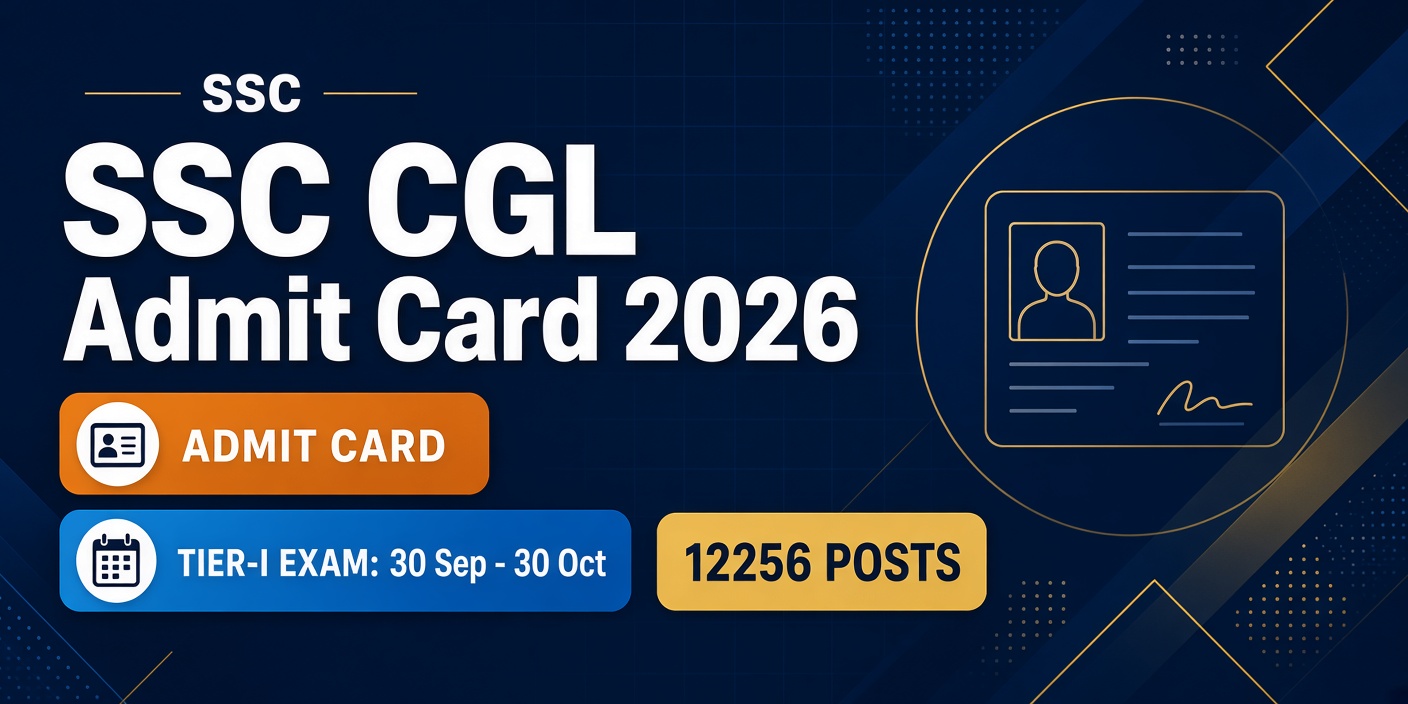 SSC CGL Admit Card