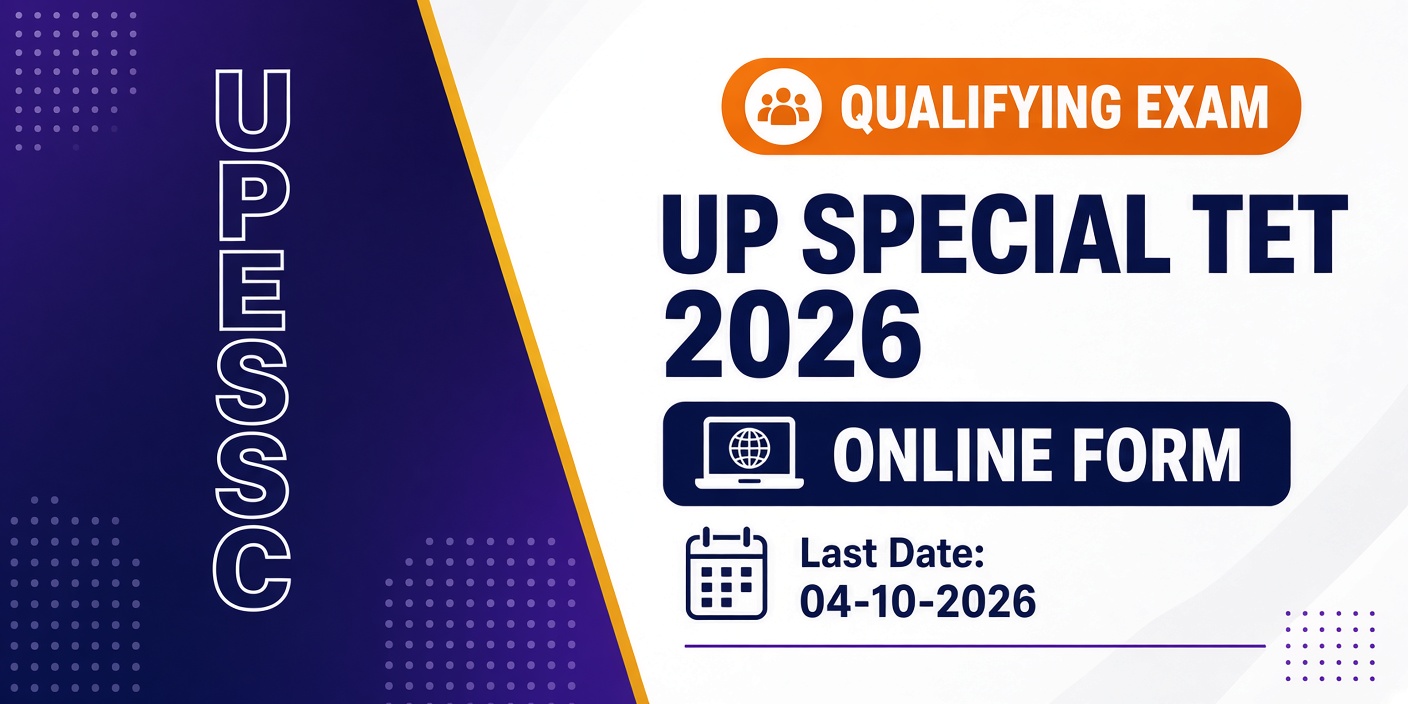 UPESSC UP Special TET Online Form