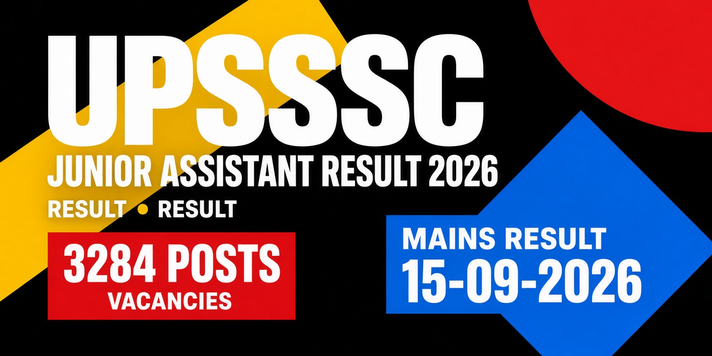 UPSSSC Junior Assistant Result