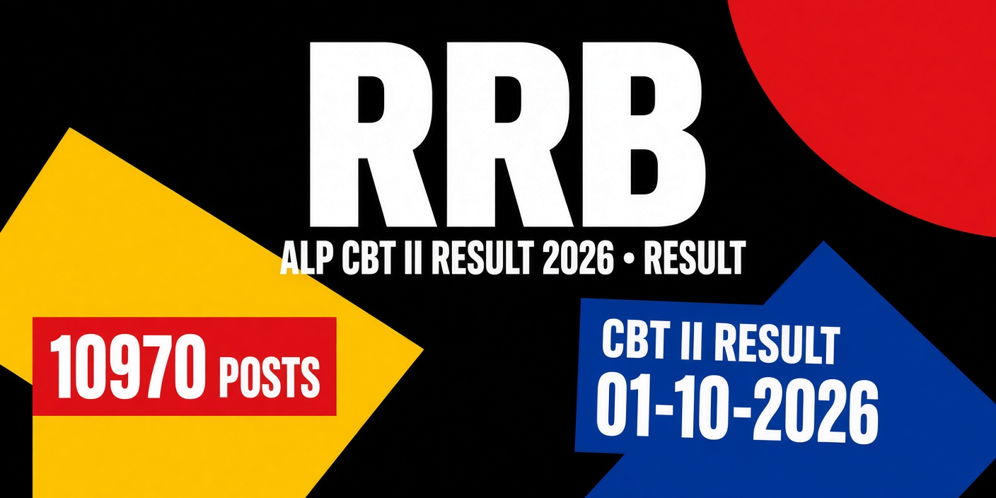 RRB ALP CBT II Result