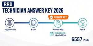 RRB Technician Answer Key 2026