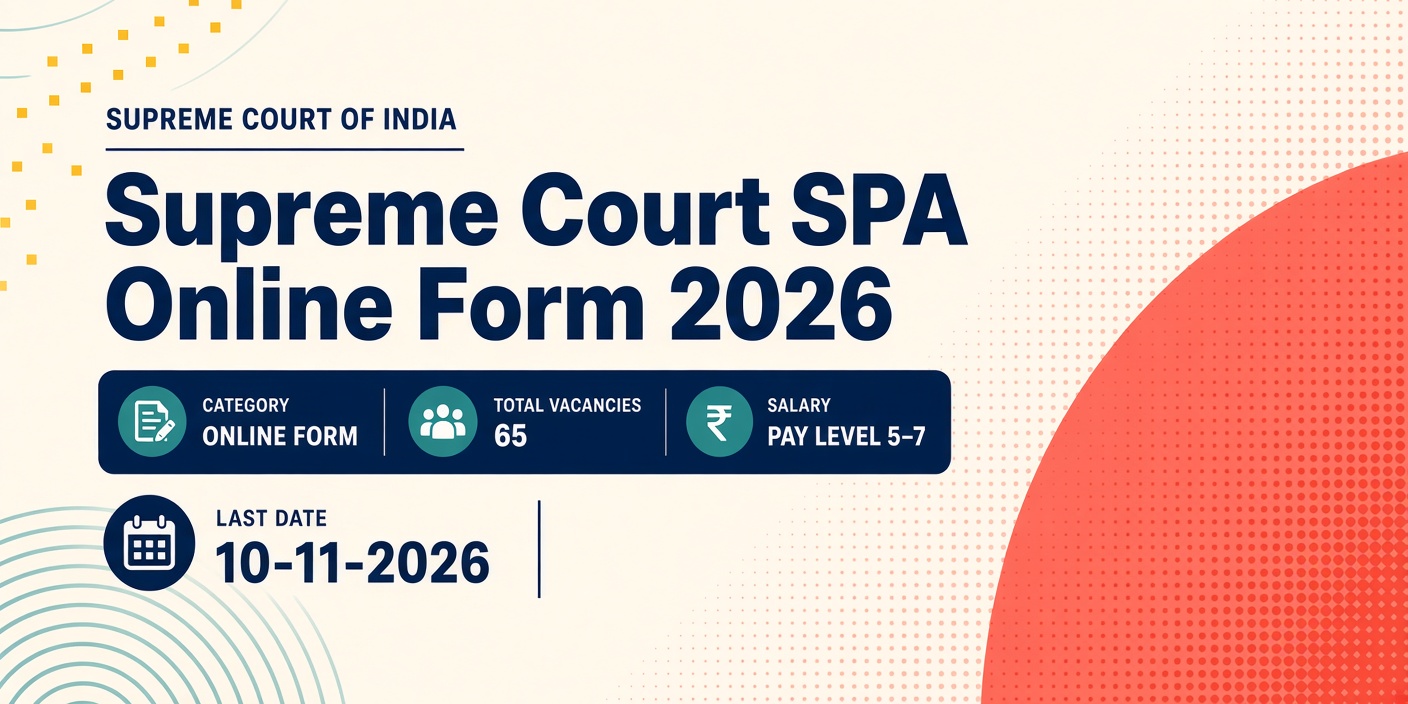 Supreme Court SPA Online Form