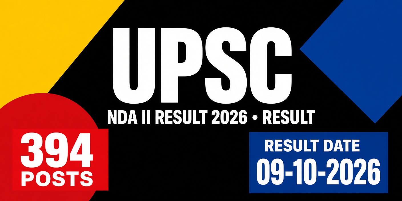 UPSC NDA II Result